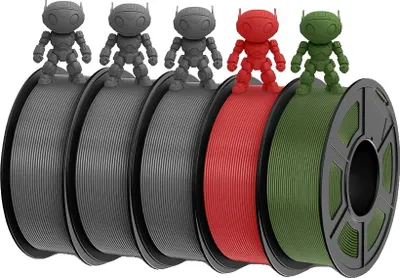 Zdjęcie produktu dla Filament ABS, średnica 1,75 mm, 1 kg na rolkę, 5 rolek, ABS 3GYRDOG