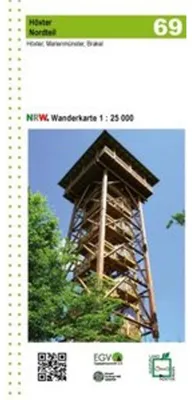 Produktbild von Höxter Nordteil Blatt 69 NRW Wanderkarte