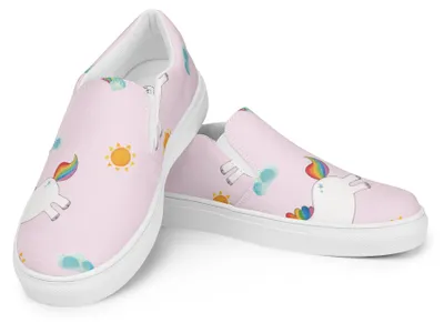 Produktbild von Mr. & Mrs. Panda Loafer Damen Einhorn Happy Größe 43 - Rosa - Geschenk, Halbschuhe, Fröhlich, Einhörner, Mokassins, Freude, Espadrilles, Unicorn, Lachen, Witzig, Slipper