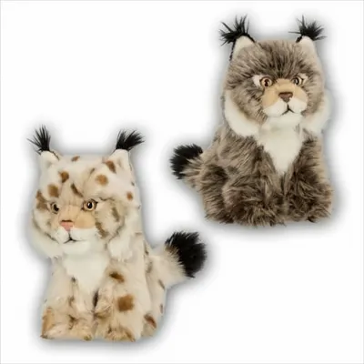 Produktbild von WWF Plüschtier Luchs - zufällige Farbauswahl - 15cm
