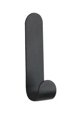Produktbild von Wandhaken Monel Schwarz, 2er