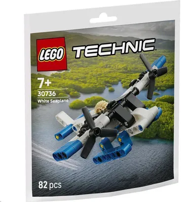 Obrázok produktu pre LEGO Technic Biely hydroplán, Stavebnica, 7 rok / roky, Plast, 82 kusov, 65 g