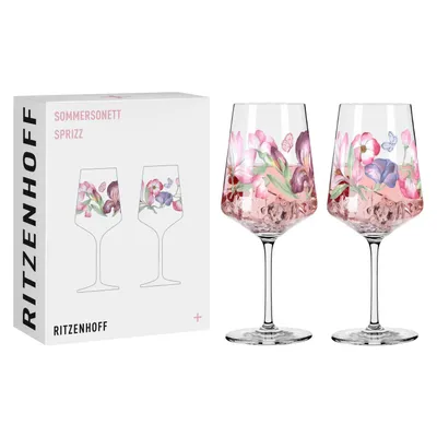 Produktbild von Sommersonett Aperitifglas-Set #15, #16 Von Dominique Tage