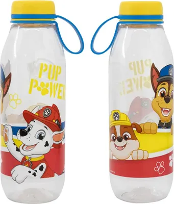 Produktbild von Paw Patrol Chase Marshal Rubble Kinder Wasserflasche Trinkflasche Flasche 650 ml
