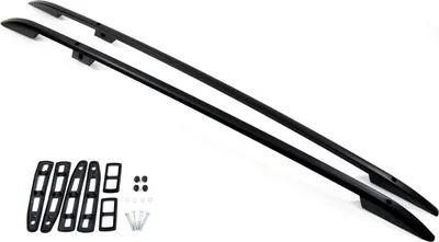 Obrázek produktu pro J&J Automotive | Střešní nosiče pro Volkswagen Caddy maxi 2003-2011 Roof rails Black
