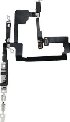 Produktbild von Clappio, Flexkabel Power-Button und Bluetooth für iPhone 15, Schwarz