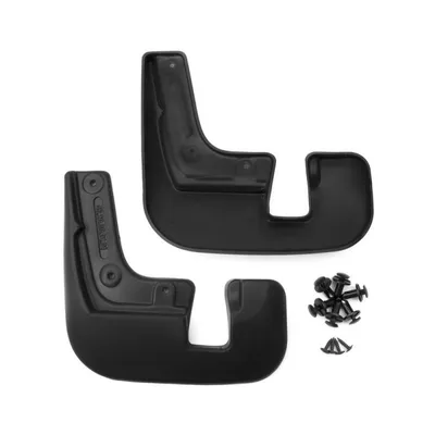 Produktbild von FROSCH Passgenaue Gummi Schmutzf?nger Spritzschutz Kotfl?gel Vorne kompatible mit SUBARU Forester, 2015->, SUV 5 T?ren, 2 Teileg mit Befestigung