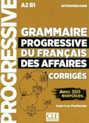 Produktbild von Grammaire progressive du français des affaires - Niveau intermédiaire Lösungsheft