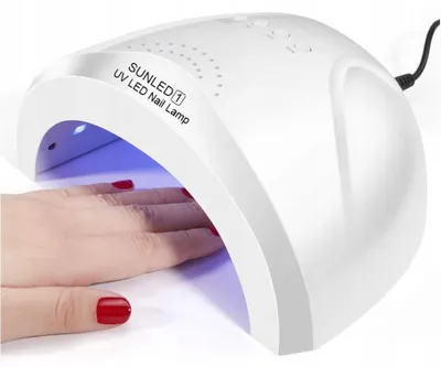 Produktbild von Sun 1 UV-LED-Nagellampe 48 W, 30 LED-Dioden, weiß, für Gel- und Hybridnägel