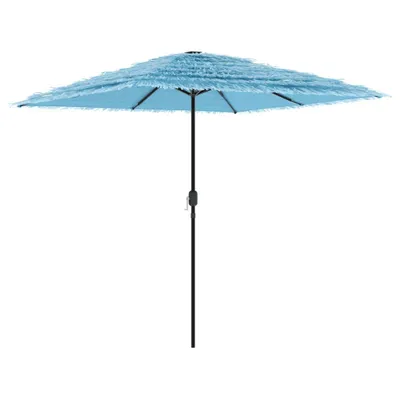 Immagine prodotto di vidaXL Ombrellone con palo in acciaio blu 248x248x248 cm