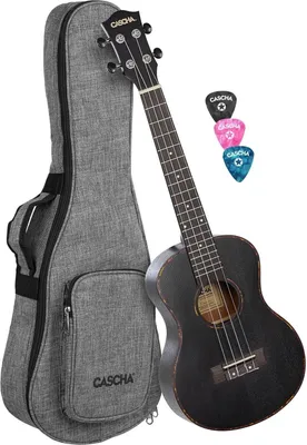 Zdjęcie produktu dla Cascha HH 2305L Black Ukulele tenorowe