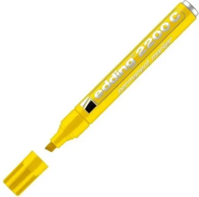Zdjęcie produktu dla Marker permanentny Edding 2200, żółty
