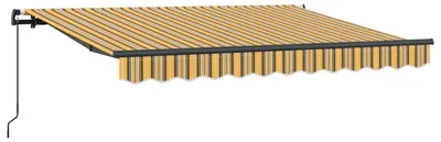 Obrázek produktu pro Budsorovatelné zastřešení Žlutá 350 x 200 cm textil