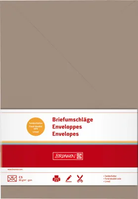 Immagine prodotto di 5XBRUNNEN 105125485 Briefumschl.C5 taupe