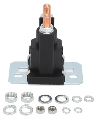 Produktbild von 200A Starter-Relais-Magnetventil, ABS-Messing, Anschlusspfostentyp für Rasenmäher, Gabelstapler, 12 V