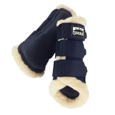 Image de Eskadron Tendon Boots guêtres Soft Mesh Fauxfur Nightblue XL