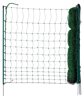 Produktbild von horizont Geflügelnetz ranger® security | 105 cm hoch | 25 m lang | Einzelspitze | ohne Stromleiter Ihre erste Wahl für sicheren Schutz und Flexibilität im Garten und auf der Weide!