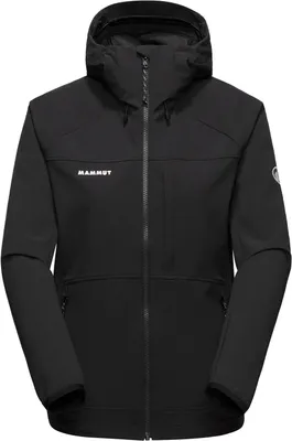 Produktbild von Mammut Ultimate Comfort SO Hooded Jacket Women Damen Softshelljacke black XXL