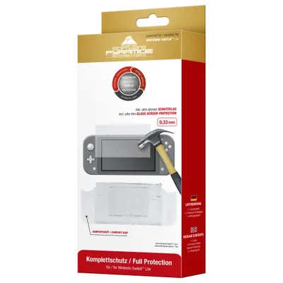 Obrázok produktu pre ak tronic Software & Services 97043, Ochrana displeja, Nintendo Switch Lite, Priehľadná, Polykarbonát, Odolné voči nárazom, Odolný voči nečistotám, Odolné proti poškriabaniu