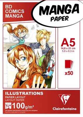 Zdjęcie produktu dla Clairefontaine 94041C, 50 ark.