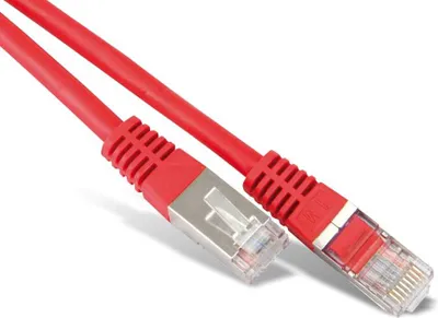 Image de Câble patch cat. 5e SF/UTP rouge 5m