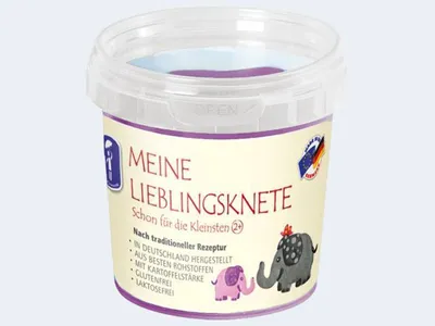 Produktbild von Feuchtmann 628 1517-0, Modellierlehm für Kinder, 2 Jahr(e), Modellierton, Lila, Violett