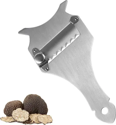 Produktbild von Trüffelhobel - Verstellbare Gourmethobel - 1 Stück - Rostfreies Stahl