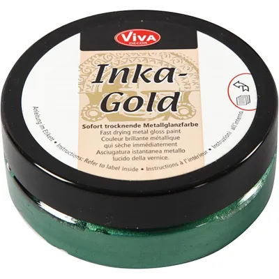 Produktbild von ViVA DECOR Inka-Gold 62,5 g smaragdgrün