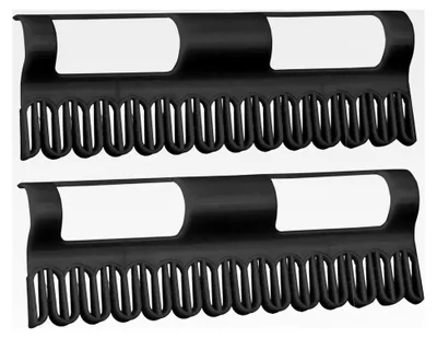 Produktbild von Sockenaufhänger 2er Set für Trockner und Wäscheständer, schwarz, 15 x 5 cm