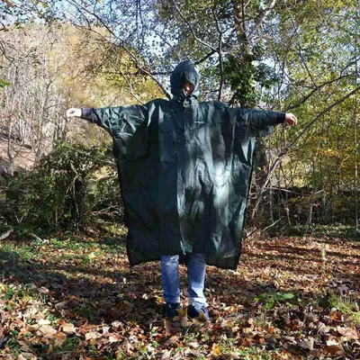 Produktbild von DD Hammocks DD Poncho und Tarp olivgrün- Regenschutz Zubehör