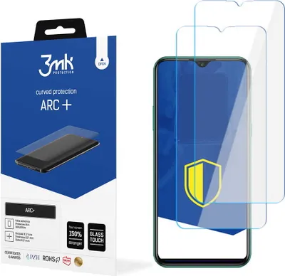 Produktbild von 3mk Display Schutzfolie ARC+ für Doogee X95 Pro  0,17mm Self-Heal (2 Stück)
