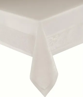 Produktbild von Tischdecke, schmutzabweisend, dicker Stoff, elegant, Laura 140x200 Cremig
