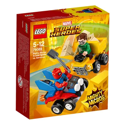Produktbild von LEGO® Marvel Super Heroes™ Mighty Micros: Scarlet Spider vs. Sandman 76089