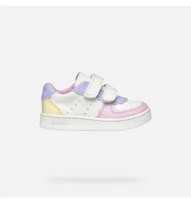 Produktbild von Geox Weiße Eclyper Mädchen-Sneaker 22