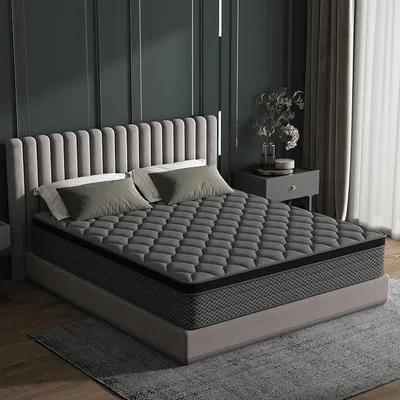 Imagen del producto de Colchón de 140x200 cm, altura 20 cm, con base de muelles, fabricado en espuma, con firmeza H3