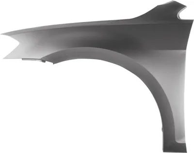 Productafbeelding van BLU Spatbord geschikt voor VW Volkswagen Golf VII 7 LA7N Links Zilver KalksteinGrau | 2012-2017 | Voorzijde | Gelakt | Montageklaar | Verzinkt