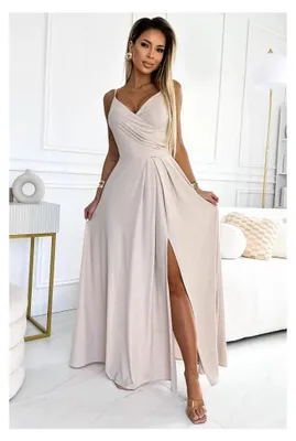 Produktbild von Kleid NUMOCO CHIARA 299-15 BEIGE Größe: XXL