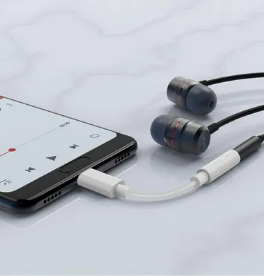 Produktbild von USB C auf 3,5 mm Kopfhörer Adapter USB Typ C zu Aux Audio Klinke Adapter Kopfhöreranschluss Konverter Kompatibel mit Samsung Galaxy S22 S21 S20 Note 20 Hauwei, Xiaomi