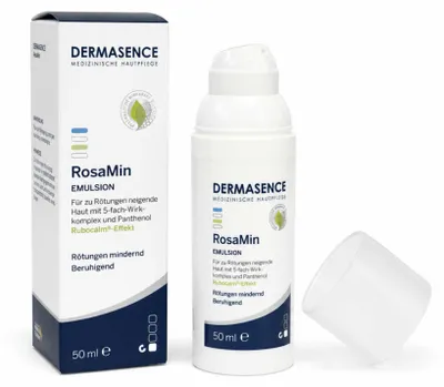 Obrázek produktu pro DERMASENCE RosaMin emulze pro pleť se sklonem k zarudnutí, 50 ml roztok