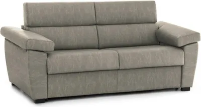 Produktbild von Salorno - Schlafsofa 2-Sitzer, 185x95 cm Taupe, Abnehmbar Italy