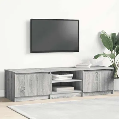 Obrázek produktu pro vidaXL TV skříňka Grey Sonoma 140x40x35,5 cm výrobek ze dřeva