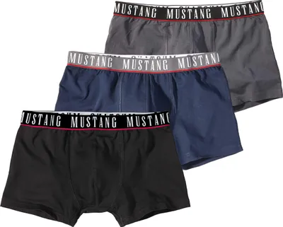 Produktbild von Herren Boxershorts von MUSTANG Retropants 3er-Pack