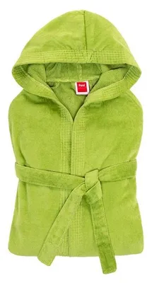 Productafbeelding van PANA® Badjas met capuchon - 100% katoen - Maat: XL - Kleur: Groen