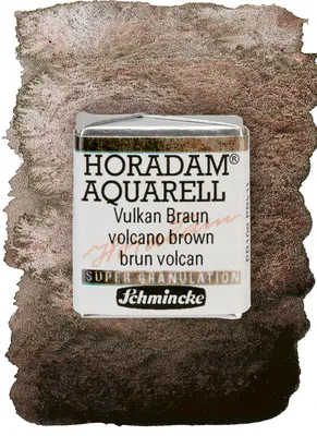 Schmincke HORADAM - Vulkan Braun - Supergranulation halbes Näpfchen - 14 915 044