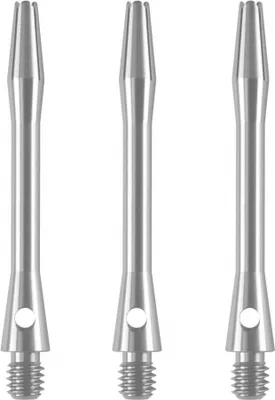 Produktbild von Designa | Aluminium Dartschäfte | Tweeny Midi Intermediate 41 mm | Silber | 1 Set
