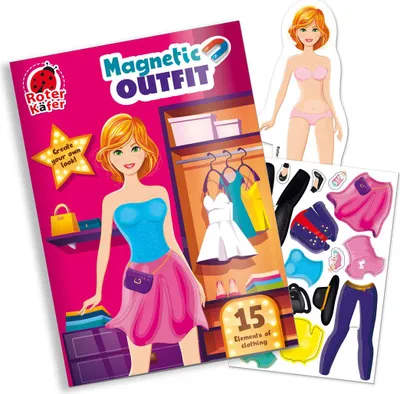 Produktbild von RK2120-04 Magnetisches Spiel. Fashion Girl