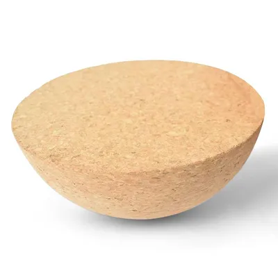 Produktbild von Halbkugelförmiges Balanceboard aus massivem Kork für Fitness-und Yogatraining.Geeignet für Erwachsene und kompatibel mit anderen Balanceboards