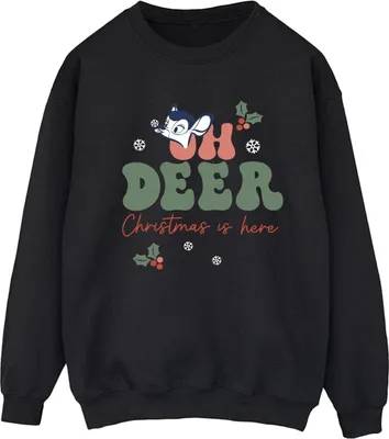Produktbild von Disney - "Oh Deer" Sweatshirt für Damen BI8527 (XL) (Schwarz)