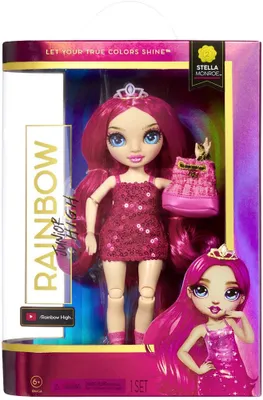 Immagine prodotto di Rainbow High Junior Fashion Puppet, Serie 2 - Stella Monroe