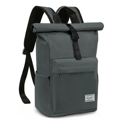 Produktbild von Cityrucksack Rolltop Rucksack Damen Herren, Rucksack Laptop Tasche 15,6 Zoll, Backpack Daypack für Schule,Fahrradfahren,Freizeit und Reise